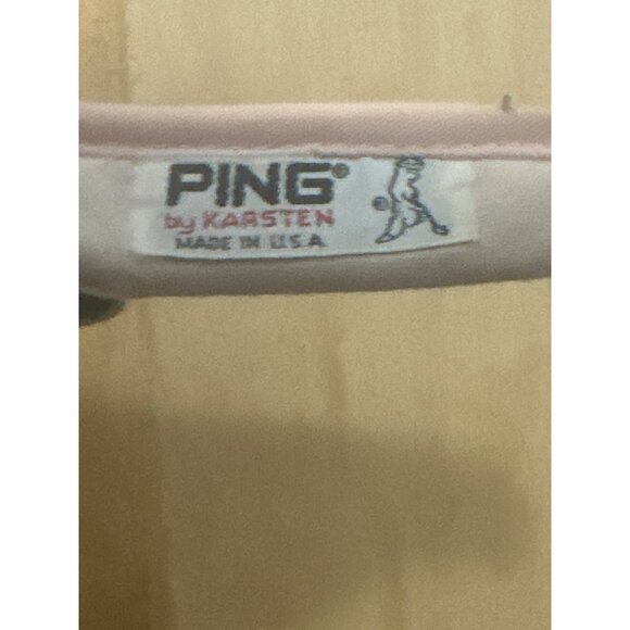 Vintage Ping By Karsten Pink Golf Visor Made In USA - Picture 5 of 7